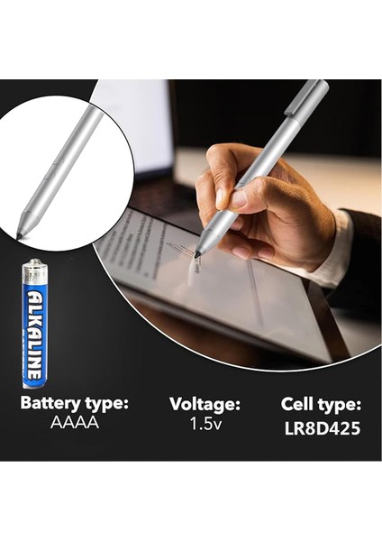 Alkalin Aaaa 1.5V Pil (Batarya) 1 Adet Paket Tablet Kalem Pili (4A) Tüm Tablet Kalemleriyle Uyumlu fırsatları