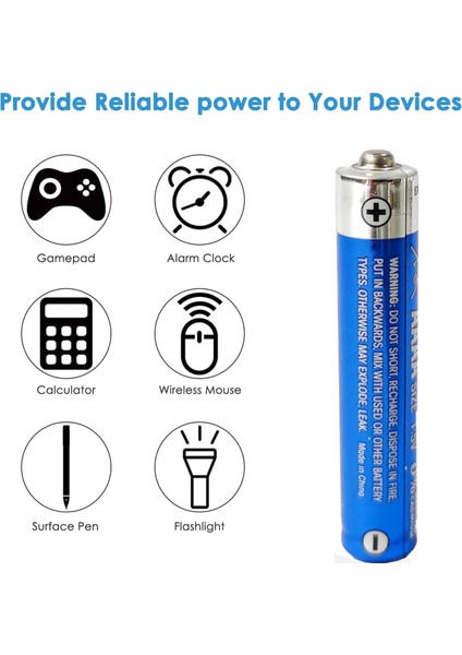Alkalin Aaaa 1.5V Pil (Batarya) 1 Adet Paket Tablet Kalem Pili (4A) Tüm Tablet Kalemleriyle Uyumlu indirimleri