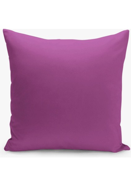 Çift Taraflı Dijital Baskı Kırlent Kılıfı Düz