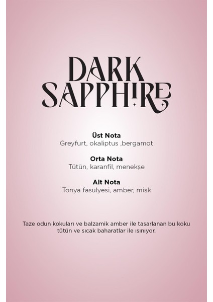 Dark Sapphire Maxx Tower 750-X Koku Kartuşu 100 ml Premium Seri modelleri