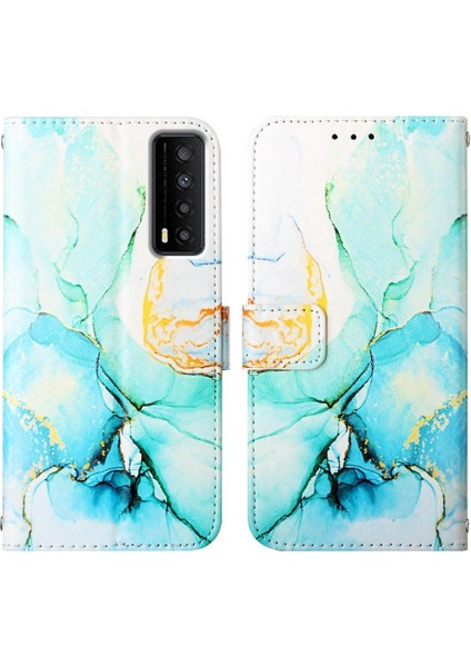 Tcl Stylus 5g Kılıf 360 Tam Kaplar Deri Marble Kapaklı Cüzdan Standlı Kartvizitli Kopçalı Kapak Kartlıklı (Yurt Dışından)