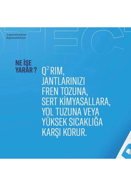 Q² Rim Evo Jantlara Özel Koruyucu Seramik Kaplama - 30 ml
