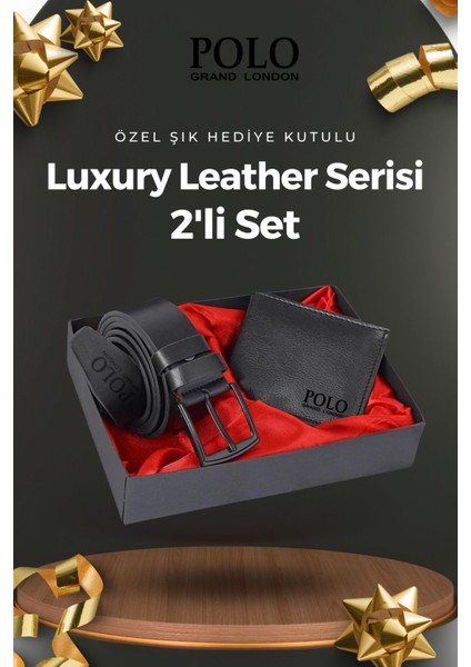 Orijinal Erkek Özel Hediye Kutulu 2'li Set Babalar Günü Hediyesi Hediyelik Deri Kemer Cüzdan Seti fiyatları
