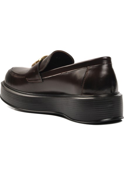 Kahve Açma Erkek Loafer Ayakkabı Premium fırsatları