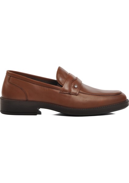 Taba Erkek Loafer Ayakkabı