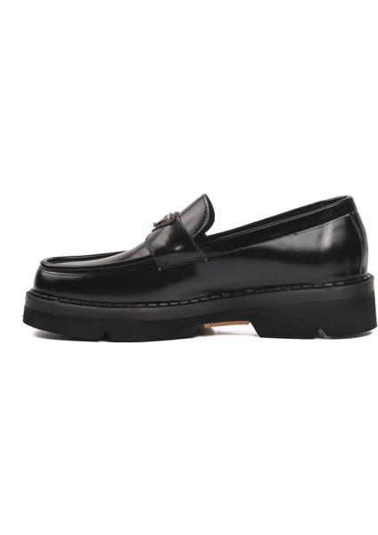Siyah Açma Erkek Loafer Ayakkabı Premium