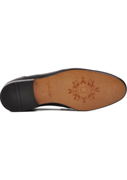 Siyah Erkek Loafer Ayakkabı Premium