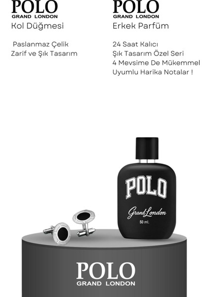 Orijinal Erkek 5'li Hediye Kutulu Luxury Serisi Deri Kemer Cüzdan Kartlık Kol Düğmesi Parfüm Seti indirimleri