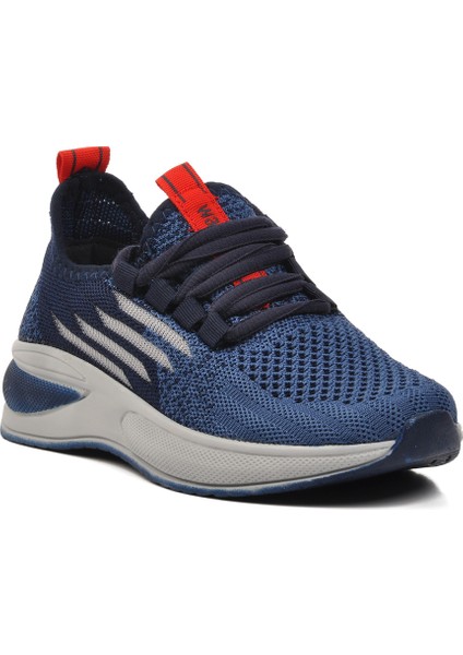 Lacivert Buz Kırmızı Çocuk Yürüyüş Spor Ayakkabısı modelleri