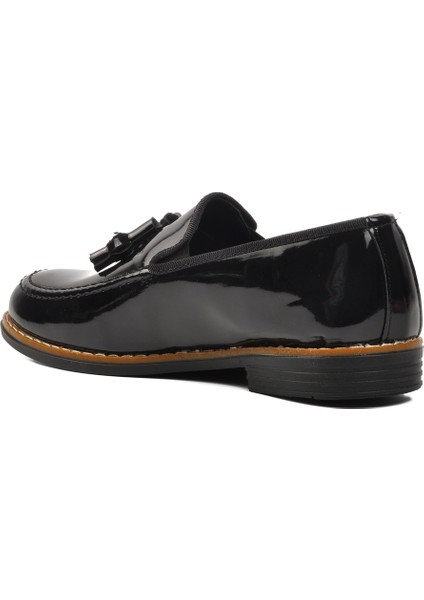 Siyah Rugan Erkek Loafer Ayakkabı fırsatları