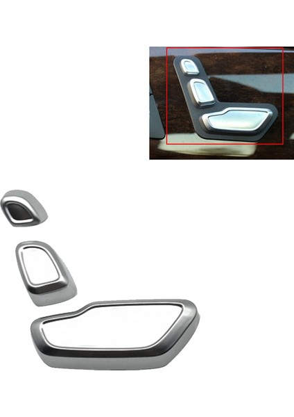 Araba Ön Sol Koltuk Ayar Düğmesi Kapağı 1669058100 Mercedes Benz W166 W172 W176 W246 Araba Aksesuarları (Yurt Dışından)