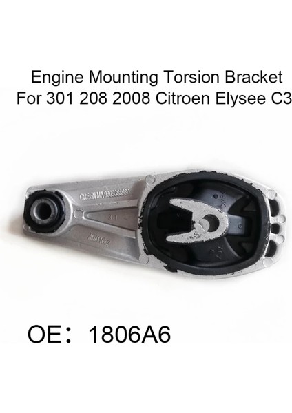 Peugeot 301 208 207 308 2008 Için Motor Montajı Burulma Braketi -Citroen Elysee C3 Ds3 C4 1806A6 9809388980 9802483780 (Yurt Dışından)