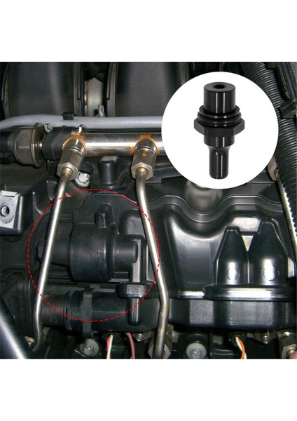 Araba Pozitif Karter Havalandırma N54 Pcv Vana Alüminyum Yükseltilmiş Yedek Bmw E82 E90 E92 E9X 135I 335I Z4 (Yurt Dışından)