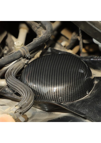 Dodge Challenger 2009-2021 Araba Motor Bölmesi Yan Panel Askı Kapağı Trim Soğutma Tankı Kapağı Aksesuarları,siyah (Yurt Dışından)