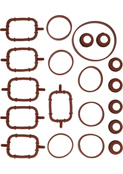 20 Adet Emme Manifoldu Conta Conta Takımı 11612246945 Bmw 3 5 6 7 Serisi E61 E63 E70 E83 E90 E92 X3 X5 X6 11617790198 (Yurt Dışından)