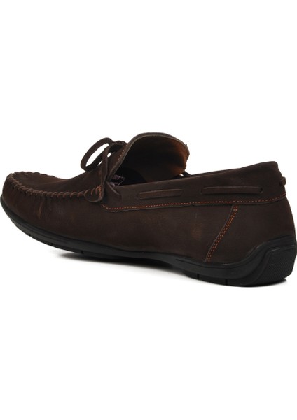 Kahve Nubuk Erkek Loafer Ayakkabı fırsatları