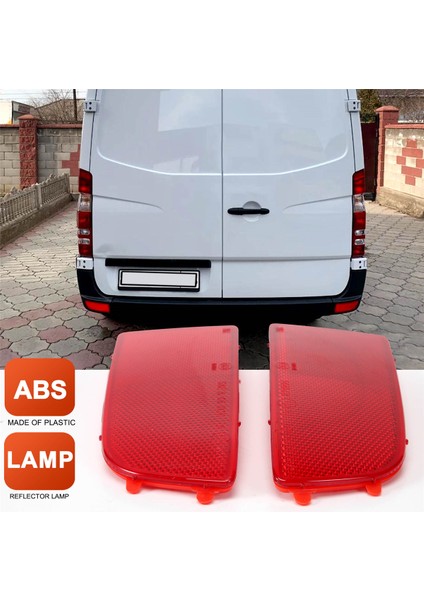 Mercedes Benz Dodge Sprinter W906 2006-2016 Arka Tampon Reflektör Işık Için (Yurt Dışından)