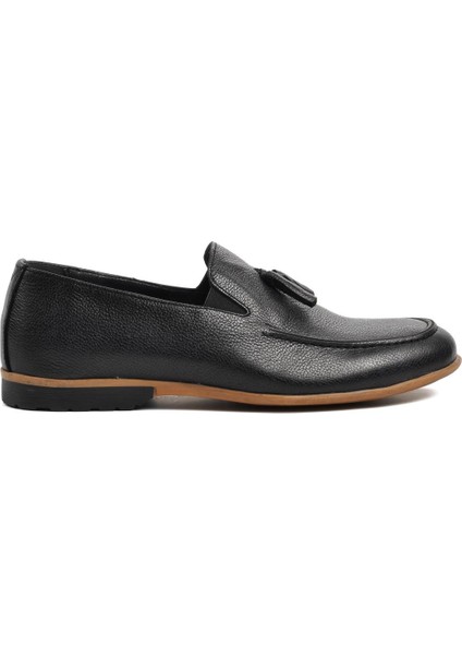 Siyah Erkek Loafer Ayakkabı