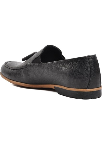 Siyah Erkek Loafer Ayakkabı