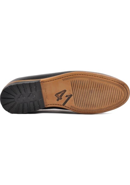 Siyah Erkek Loafer Ayakkabı