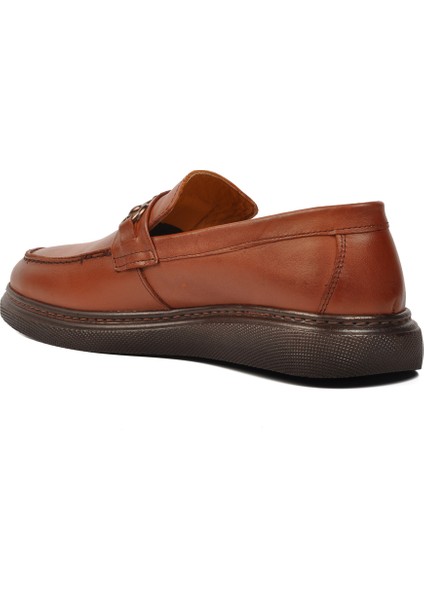 Taba Hakiki Deri Erkek Loafer Ayakkabı fırsatları