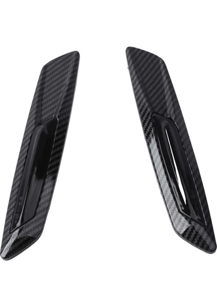 Karbon Fiber Desen Araba Dinamik LED Yan Işaretleyici Işık Dönüş Sinyal Işığı Bmw 5 Serisi Için F10 Sedan Ön Lcı 2011-2013 (Yurt Dışından)