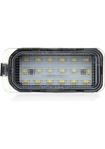 2 Adet Araba LED Numarası Plaka Aydınlatma Işığı Ford Focus Mk Iı Fıesta Mk Vıı Mondeo Mk Iv Kuga S-Max 2008-2019 (Yurt Dışından)