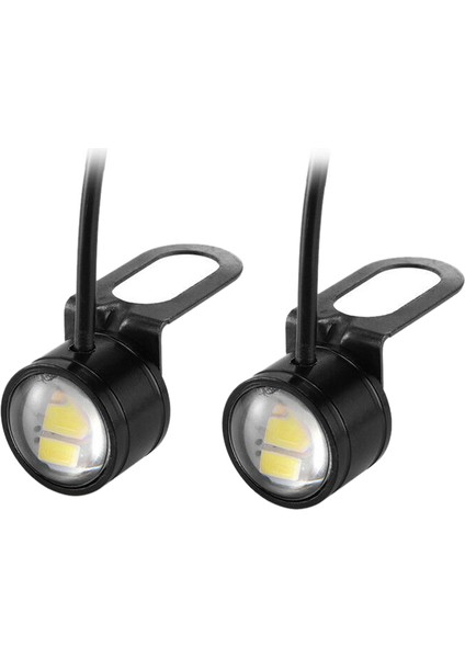 2 Adet Beyaz LED Motosiklet Far Spot Sürüş Gündüz Çalışan Işık Lambası (Yurt Dışından) fiyatları