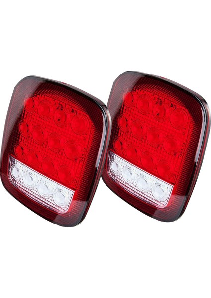 Jeep Wrangler Tj Cj Yj Için LED Kuyruk Işık Arka Işık Fren Ters Dönüş Sinyali (Yurt Dışından)