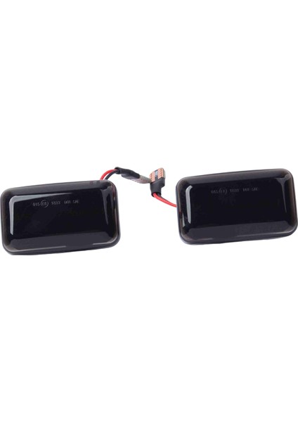 Araba Dinamik LED Yan Sinyal Lambası Dönüş Sinyal Işığı Porsche 924 924S Coupe 1980-1988 Araba Aksesuarları Siyah (Yurt Dışından)