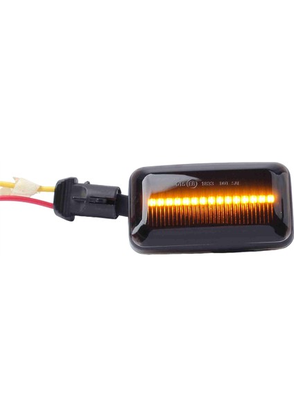 Araba Dinamik LED Yan Sinyal Lambası Dönüş Sinyal Işığı Porsche 924 924S Coupe 1980-1988 Araba Aksesuarları Siyah (Yurt Dışından) indirimleri