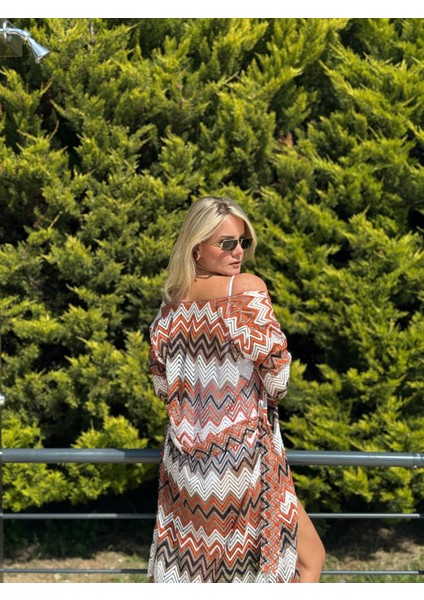 Zigzag Kimono
