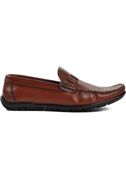 Taba Erkek Loafer Ayakkabı