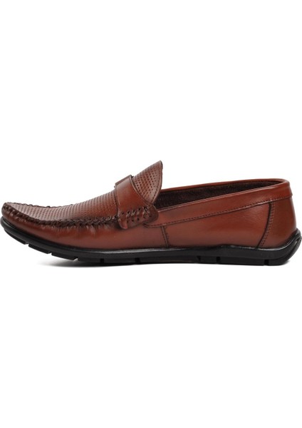 Taba Erkek Loafer Ayakkabı