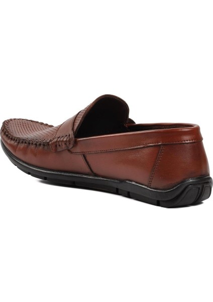 Taba Erkek Loafer Ayakkabı