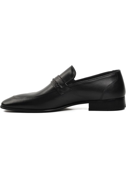 Siyah Erkek Loafer Ayakkabı