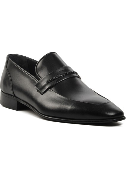 Siyah Erkek Loafer Ayakkabı