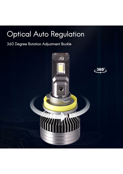 9005/9006 LED Far Ampulleri 12000LM 120W 6000K Son Derece Parlak Çift Isı Borusu Tasarımlı LED Farlar 2'li Paket (Yurt Dışından) fırsatları