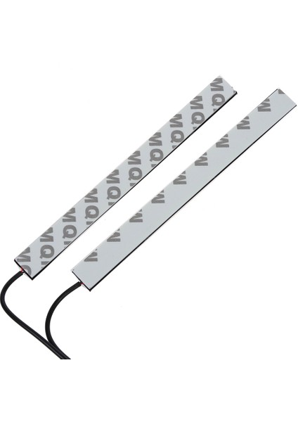 2 x Su Geçirmez LED 12V Şerit Gündüz Sürüş Lambası Drl Araç Sis Gündüz Sürüş Lambası (Yurt Dışından)