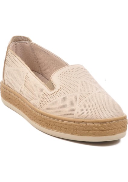 Bej Kadın Günlük Ayakkab F-2036 Z