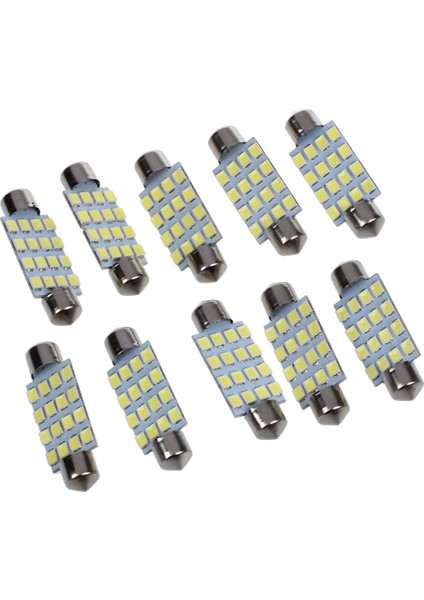 10X 42MM 3528 Smd 16 LED Iç Festoon Ampul Lambası (Yurt Dışından)