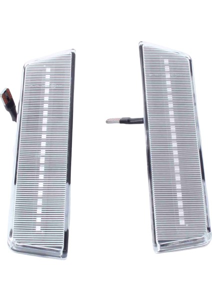 Araba Ön LED Yan Çamurluk Reflektör Işaretleyici Lambası Park Uyarı Işığı Dodge Challenger 2007-2014 Için Şeffaf (Yurt Dışından)