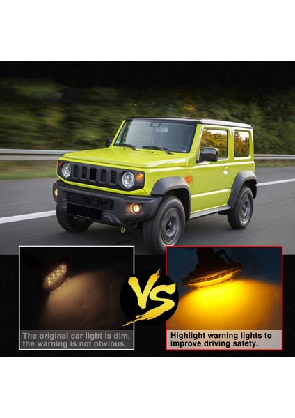 Amber LED Yan Sinyal Işıkları Suzuki Jimny Için JB74 JB64 2018-DÖNÜŞ Sinyali Gösterge Işığının Değiştirilmesi, Temizle (Yurt Dışından) fırsatları