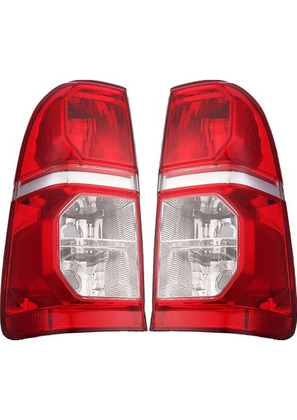 2 Adet Araba Arka Stop Lambası Fren Lambası Kuyruk Lambası Toyota Hilux 2005 - 2015 Için Ampul Olmadan (Yurt Dışından) indirimleri