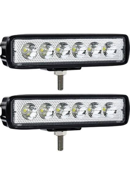 6 Inç LED Işık Çubuğu Beyaz 30W 6000K Çalışma Pod'ları Tek Sıralı Arazi Sürüş Sis Tekne Işığı Su Geçirmez Suv Atv Araba Kamyon (Yurt Dışından)