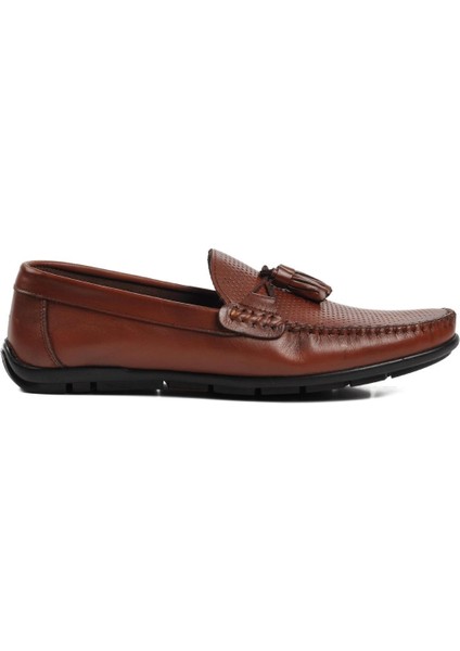 Taba Erkek Loafer Ayakkabı