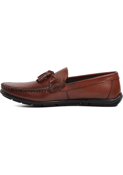 Taba Erkek Loafer Ayakkabı
