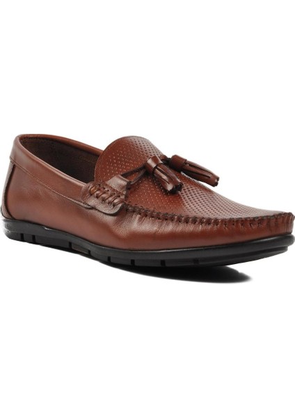 Taba Erkek Loafer Ayakkabı