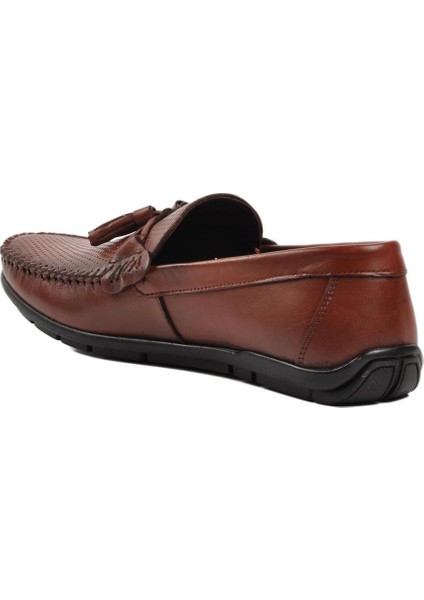Taba Erkek Loafer Ayakkabı