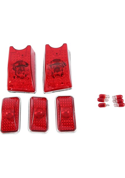 Hummer H2 Suv 03-09T10 Için Tavan Lambası Uyarı Lambası Sürüş Işaret Lambası, Kırmızı (Yurt Dışından)